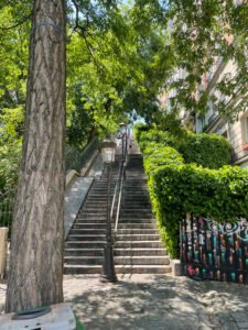 Stairs to Sacré-Coeur de Montmartre